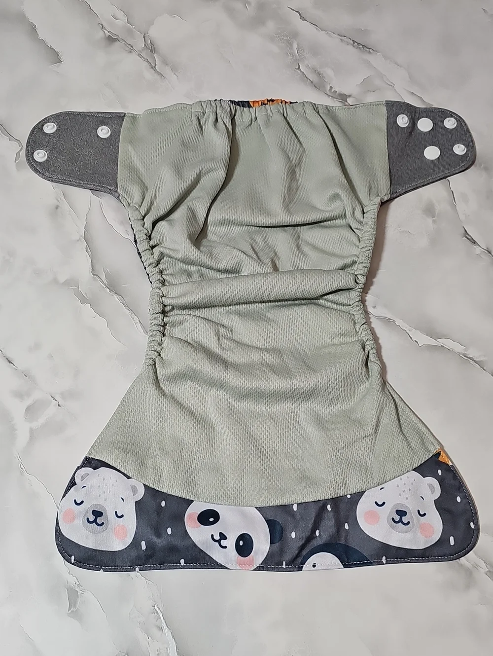 Reusable Pocket Cloth Diaper Adjustable Snaps